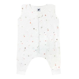 Nap Baby Saco para Dormir Bebé, Cobijas para Bebé para Vestir al Dormir. Saquitos para Dormir con Abertura para pies - 100% Algodón - Estrellitas Terra - 12 a 24 Meses