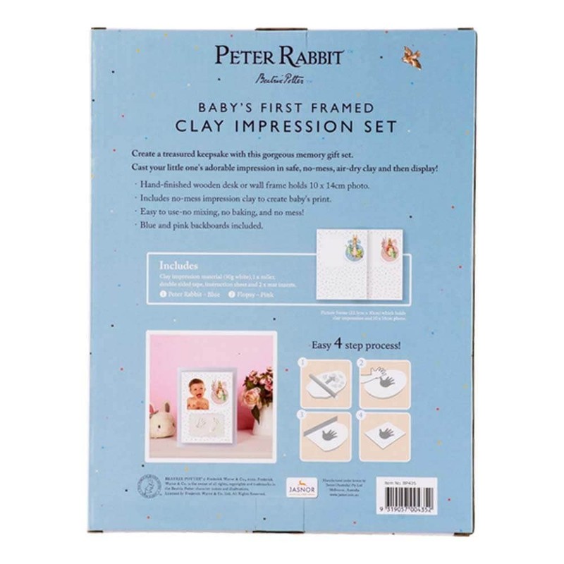 Peter Rabbit Baby First's Clay Print Frame