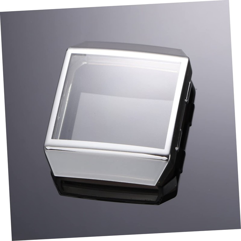 WOONEKY Watch Silver Case TPU Frame Protector Protective Cover Fingerprint