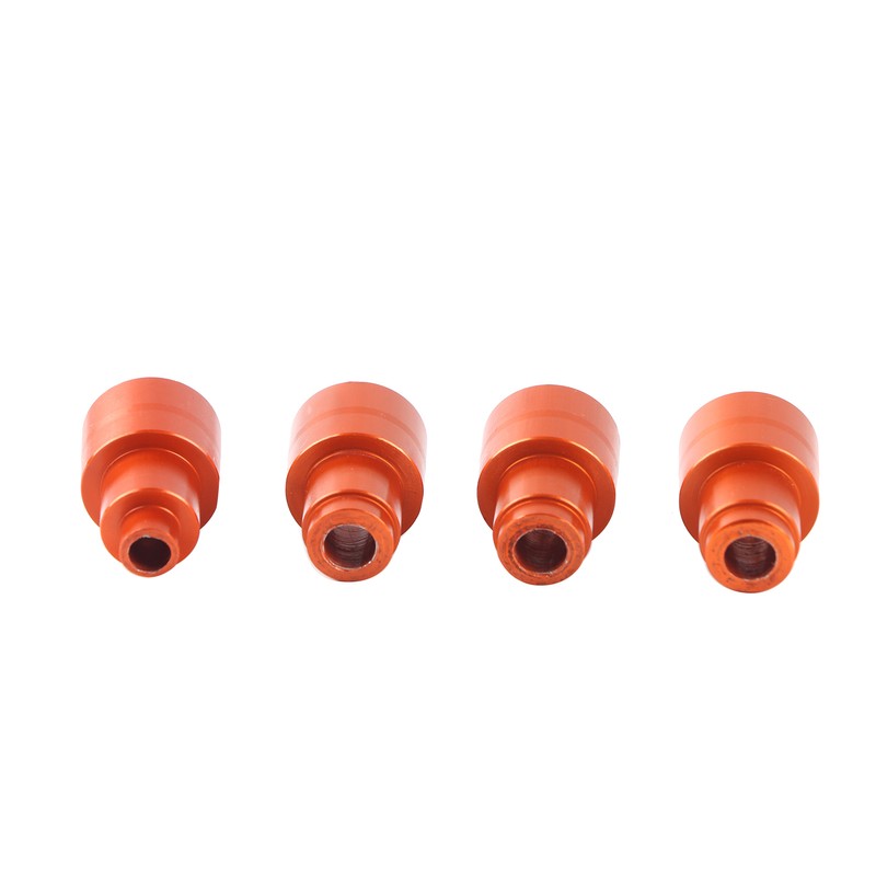 4pcs CNC Front &amp; Rear Fork Wheel Frame Slider Crash