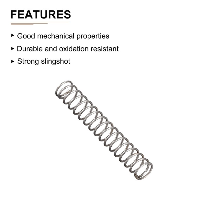 DTGN 0.5x5x30mm(DxODxL) Compression Spring - 30Pack - Good for Machinery