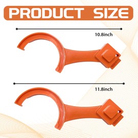 pvotawp 2-in-1 RV Sewer Hose Support & Wrench, Multi-Purpose Fitting for 3 & 4 Inch Hose, RV Accessory
