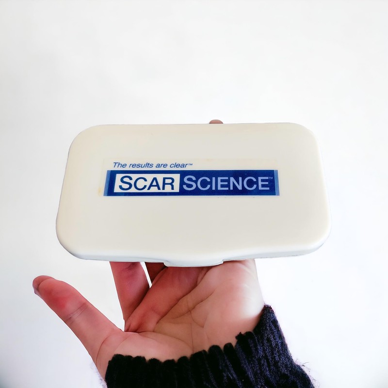 ScarScience Portable Storage Case for Silicone Scar Sheets, Silicone Scar