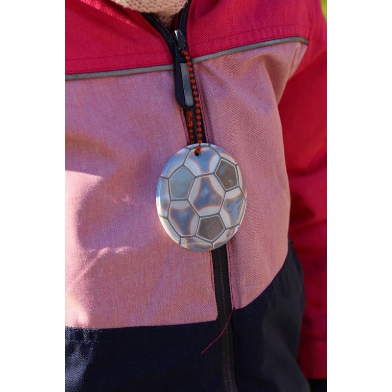 moses. Unisex Youth Colourful Glimmis Reflector Double-Sided Reflective Safety Pendant