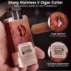 Pumboom All-in-One Torch Cigar Lighter with Built-in Cigar Cutter V