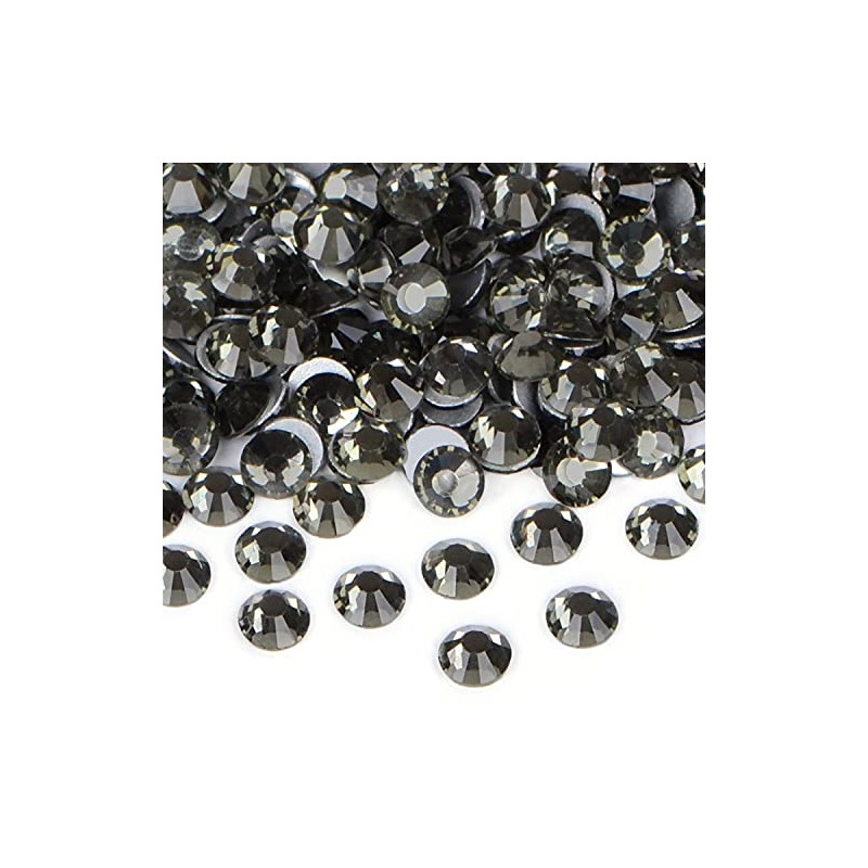 1440PCS Art Nail Rhinestones Non Hotfix Glue Fix Round Crystals