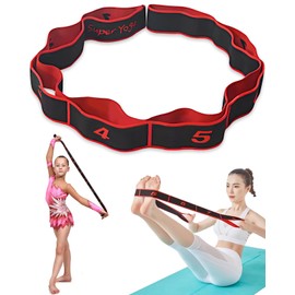 Resistance Bands,Stretch Strap,Kids Stretch Band for Gymnastics Training,Yoga Pilates,latin Exercise (90cm）
