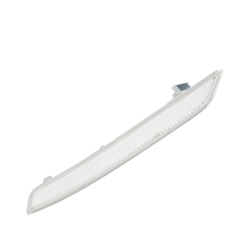 Front Bumper Reflector Clear White Improve Car Visibility Side Marker
