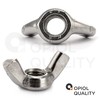 OPIOL QUALITY® Wing Nuts Similar to DIN 315 M4 A2