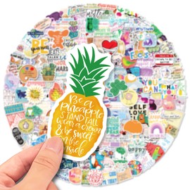200 Motivational Quote Stickers - Positive Inspirational Words for Vision Boards, Planners & More, Decals for Teens, Adults, Teachers, Great for Water Bottles, Laptops, Guitars and More