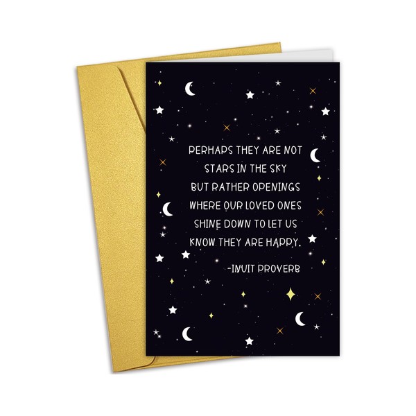 Nchigedy Sympathy Card, Condolence Card for Him Her, Thinking Of