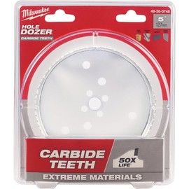 MILWAUKEE 5 in. Hole Dozer with Carbi