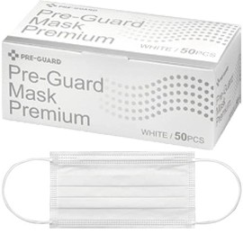 [Ci] Preguard Mask Premium White (50 Sheets Per Box), Regular Size (3.7 x 6.9 inches (95 x 175 mm)