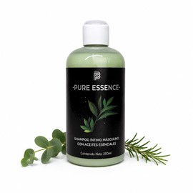 Gel Íntimo Limpiador para Hombre - 250ml - Con Aceites Esenciales Naturales - Higiene Masculina Diaria - Frescura y Equilibrio - Shampoo íntimo - Cero irritación -Aloe Vera - Vitamina E - Beauty Freedom
