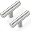 Estmoon 30 Pack Cabinet Knobs Brushed Nickel Cabinet Handles, Stainless