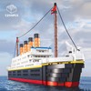 RSDHFLY Titanic Model Building Blocks Set,1288 Pieces Titanic Cruise Ship