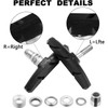 TUHDWJ 2 Pairs V Bike Brake Pads, 70mm V Brake