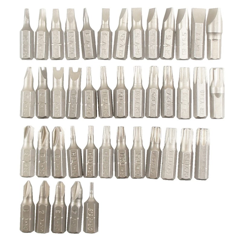 Mayhew Bestway Tools B24380 Screwdriver Insert Bit Set, 100-Piece