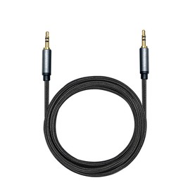 RIVIERA Audio Cable 3.5mm 1/4" TRS 6.35mm 1/8" TRS XLR Braided Sheild Pure Copper Wire and 24K Gold Plated Low Noise Aux Cable with Braided Nylon Jacket for Digital Players & Muscial Instruments