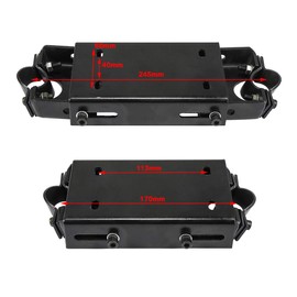 UAUS 4-Stroke Bicycle Engines Heavy Duty Adjustable 4-Stroke Engine Mount Plate for 49cc 79cc 212cc Gas Motorized Bicycle