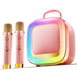 Kinglucky Karaoke-Maschine Roségold