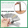 Keadic Pack of 10 Guitar Luthier Tools Includes 9 Understring