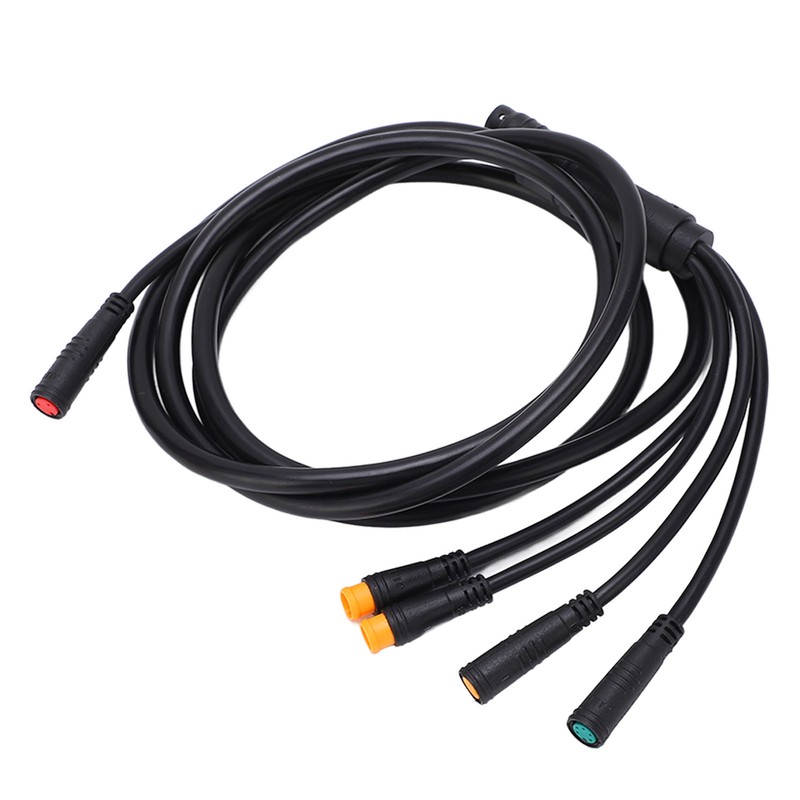 1 to 5 Electric Bike Cable Plastic Rubber Lithium Battery