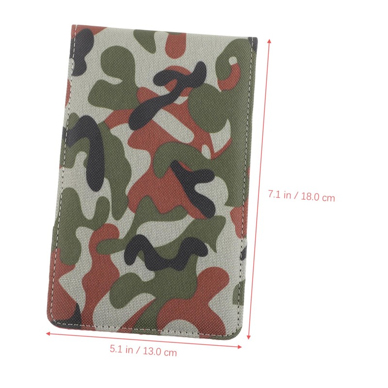 Mipcase Golf Scorebook PU Leather Holder for Golf Scorecards Durable