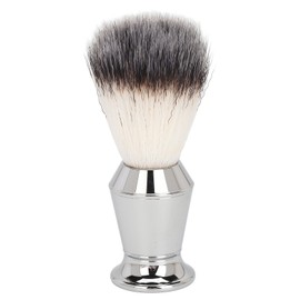 Beard Foam Brush Fine Synthetic Bristles Stainless Steel Fast Dry Beard Lather Brush for Men Gift