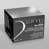 LOVVES Anti-wrinkle face cream for men, high natural cosmetics, moisturising,