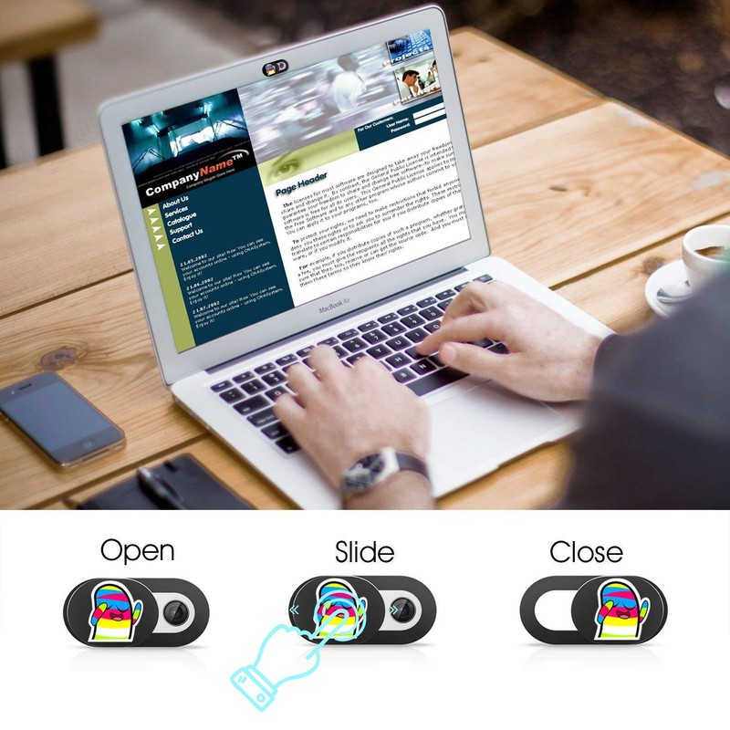 SIREG Webcam Cover Ultra Thin - Web Camera Cover fits