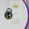 Blooming Daisies Crafts Magnetic Needle Minder Cross Stitch Mickey on