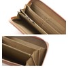 Sankyo Shokai Wallet, Women's, Men's, Ostrich Leather, Genuine Leather, Half