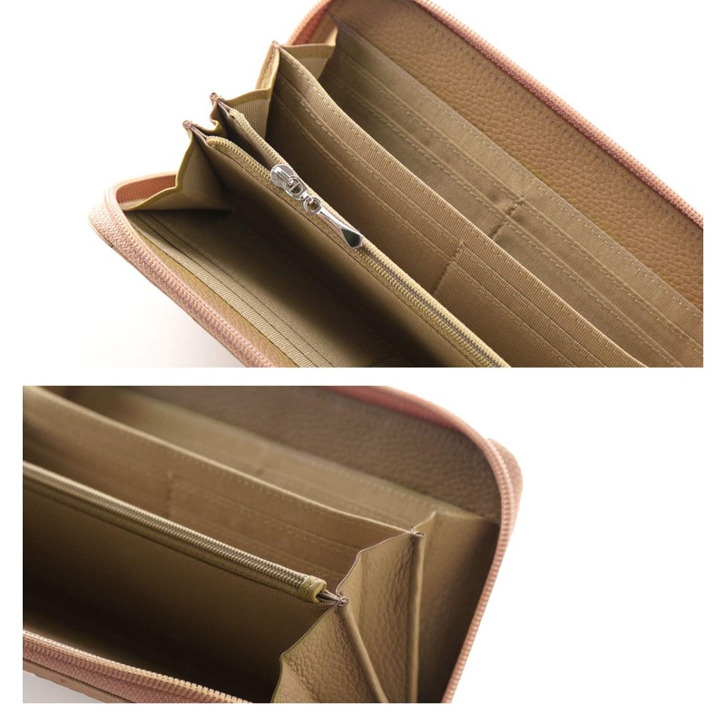 Sankyo Shokai Wallet, Women's, Men's, Ostrich Leather, Genuine Leather, Half