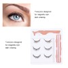 5D False Eyelashes Complete Makeup Set for Magnetic Eyelashes with