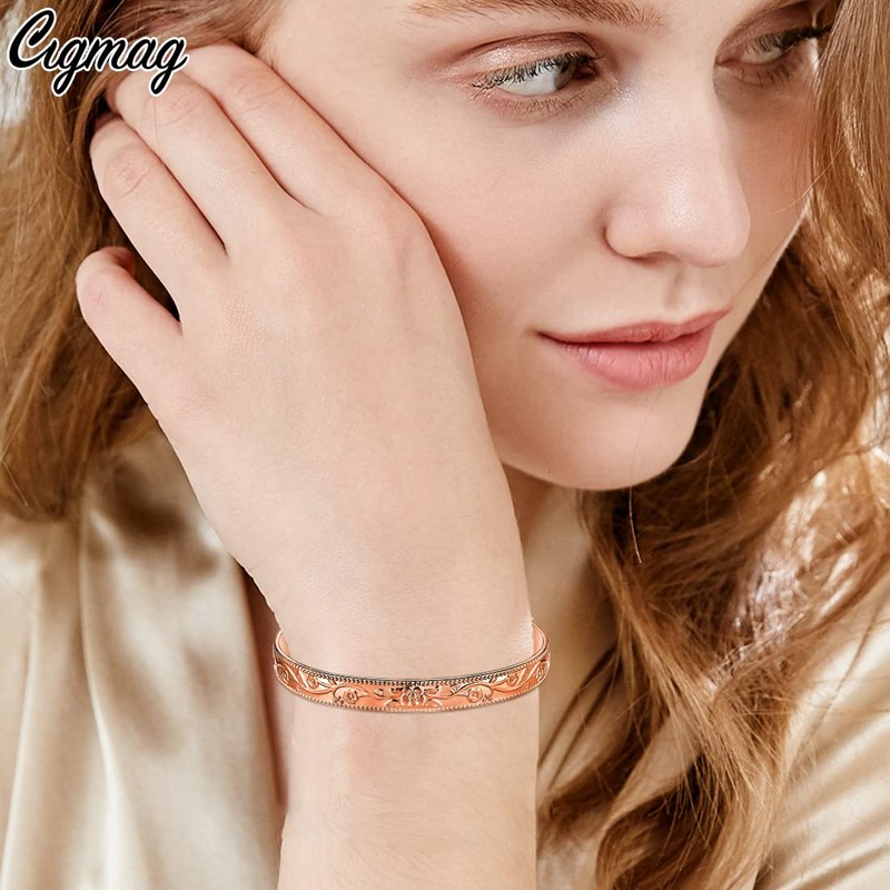 Cigmag 9X Lymphatic Drainage Copper Magnetic Bracelet for Women 99%