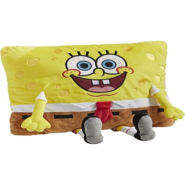 Pillow Pets Nickelodeon Spongebob Squarepants 16” Stuffed Animal Toy