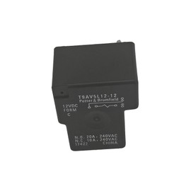 T9AV5L12-12 (Set of 2) 12VDC NO-20A NC-10A 5Pins Relay