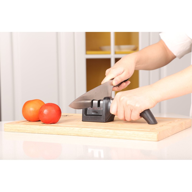 Ergo Chef Fastedge 2 Stage Knife Sharpener, Tabletop Kitchen Knife