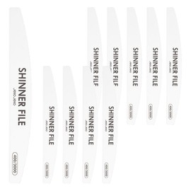 Jello Jello Nail Shiner Light File, 10 Pieces / 젤로젤로 네일 샤이너 광파일, 10개