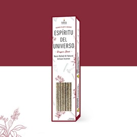 Espiritu del Universo l 10pc Hand Rolled Resin Artisan Incense Sticks Long Lasting for Yoga Meditation Relaxation Aromatherapy Cleansing and Purification (Dragon's Blood)