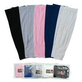 GEO Premium Cooling Arm Sleeves - Plain, Hand & Finger Cover Options, Made in Korea, Customizable CLARIE Cooling Arm Sleeve (Gray) 5ea