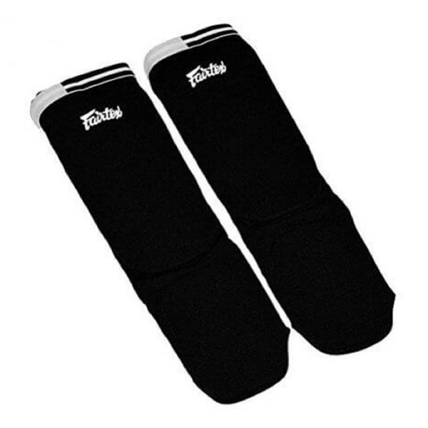 Fairtex SPE1 Kickboxing MMA Muay Thai - Espinilleras elásticas Acolchadas
