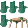 Dolibest Heavy Duty Deer Stand Brackets, 4x4 Deer Blind Brackets,