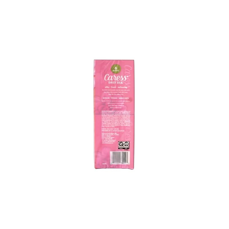 Barra de jabón Caress Daily Silk Beauty para unisex, 6