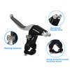 WEERAS Synchronous Brake Lever Black/Chrome for Double Bicycle Brake Cables