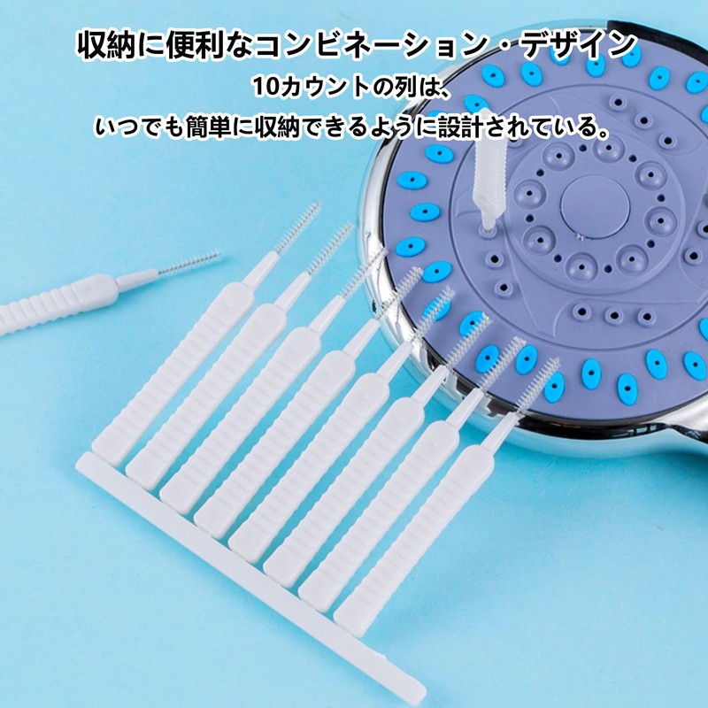 TORMEN Shower Head Cleaning Brush, Multifunctional Small Cleaning Brush Bathroom