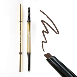 browluxe Ultra Precision Eyebrow Pencil | Walnut | Infused With Castor Oil | Waterproof & Smudge Proof