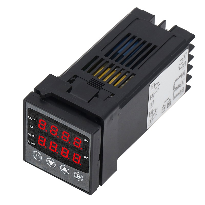 PID Temperature Controller Dual Digital Display Screen Temperature Control Meter