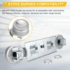 Double Burner Kit WB16K10026 WB29K17 Gas Range Double Burner Assembly